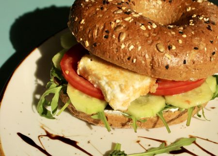 vegan bagel